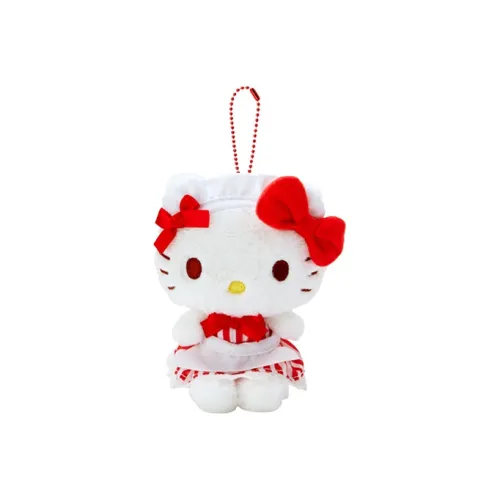 Sanrio Hello Kitty Maid Diner Dolls Plush Pendant 14.5cm Height