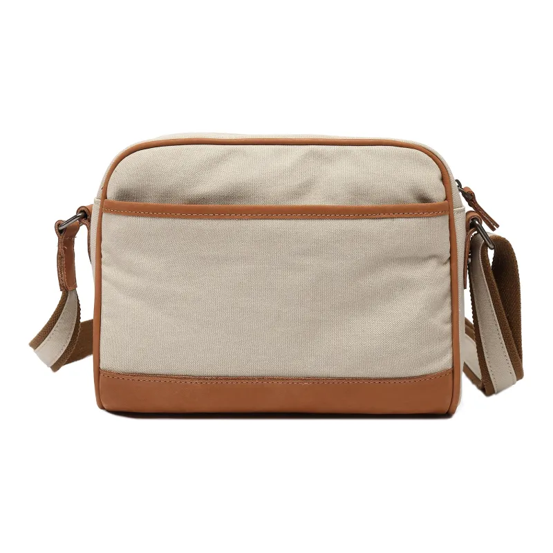 Slazenger Cow Leather Messenger Bag Camera Bag Shoulder Bag Regular Men's Multicolor-2