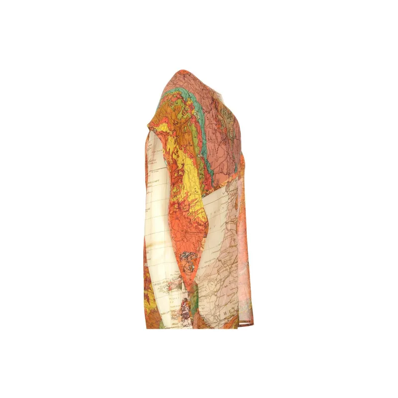 Burberry All Over Printed Long Sleeved Top-2