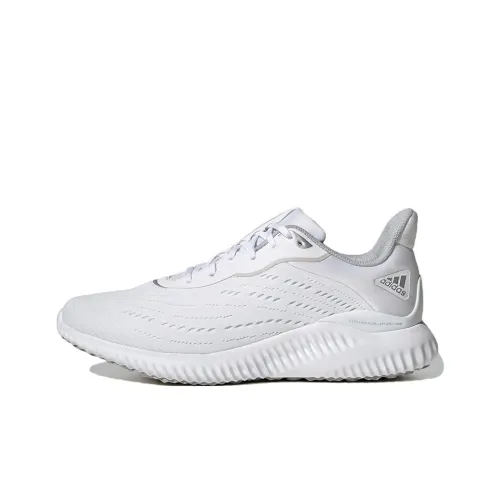 Adidas AlphaBounce Running Shoes Unisex Low-Top White