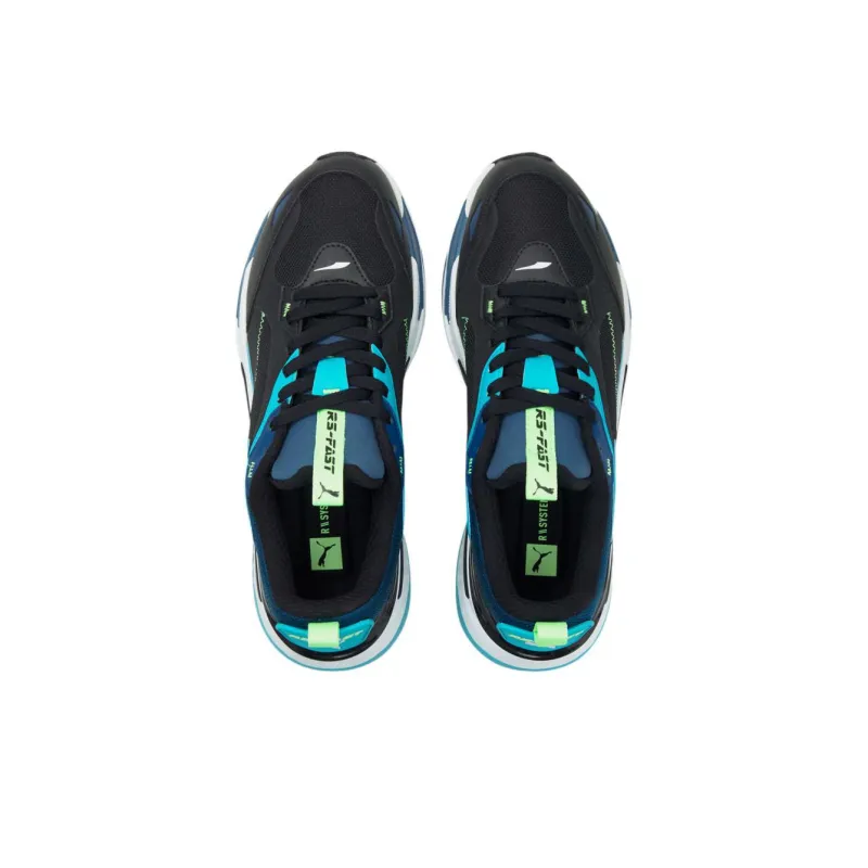 PUMA RS-Fast Limiter Low-Top Casual Shoes Men's Black Blue-2