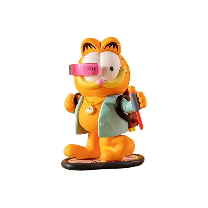 POP MART Bubble Mate IP GARFIELD Future Fantasy Collection Blind Box Products Single Mystery Box/Two Mystery Boxes-0