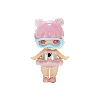POP MART Bunny Swimsuit Girlish Hang Tag Box 8cm