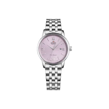 ORIENT Automatic Mechanical Movement Stainless Steel Strap Watch 32mm Women's Watch Pink Watch Dial RA NR2002P10B