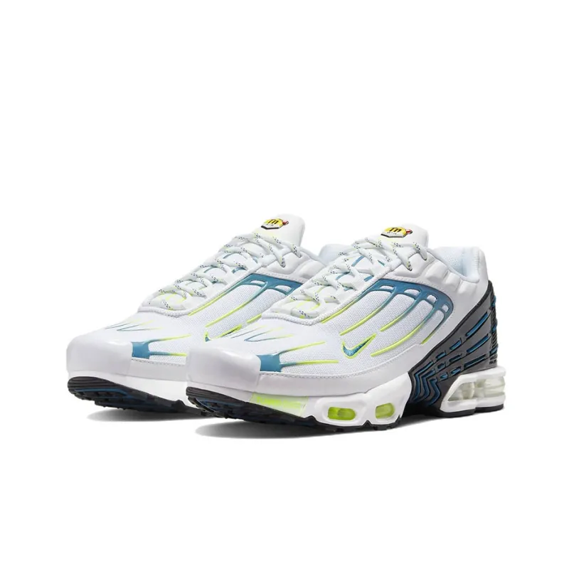 Nike Air Max Plus 3 White Marina Volt Black-2