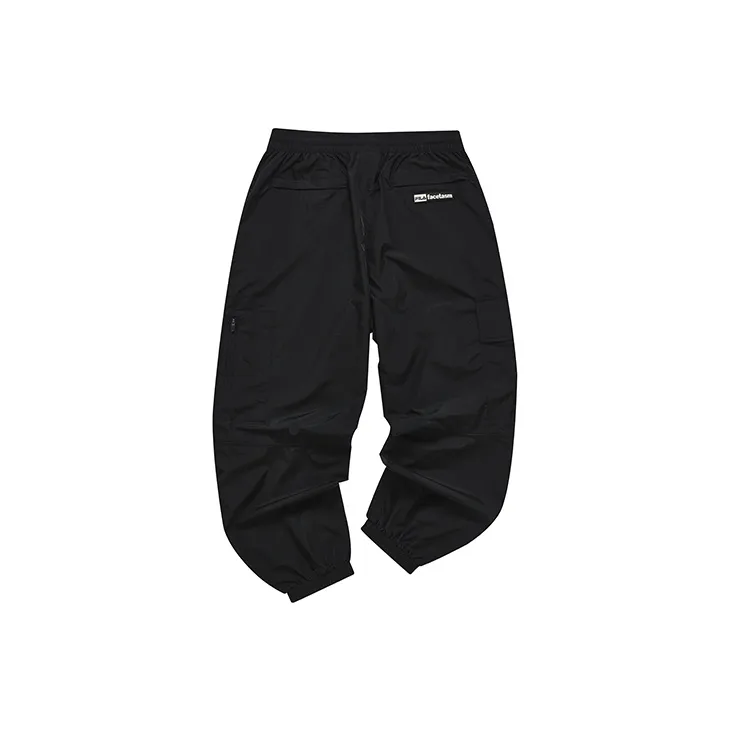 FILA FUSION x FACETASM Casual Pants Men's Elegant Black-1