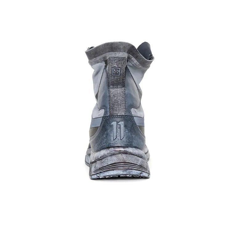 SALOMON 11 By Boris Bidjan Saberi X Bamba 2 High 'Object Dyed Light Grey'-4