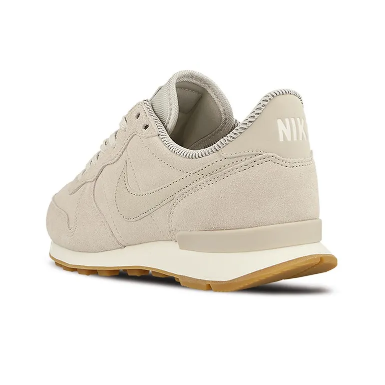 Nike Internationalist Casual Shoes Women's Low-Top Beige/White-3