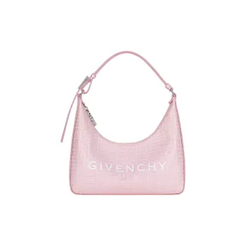 Givenchy Cut out Coated Canvas With Cow Leather Shoulder Bag Handbag Shoulder Bag Women's Light Pink