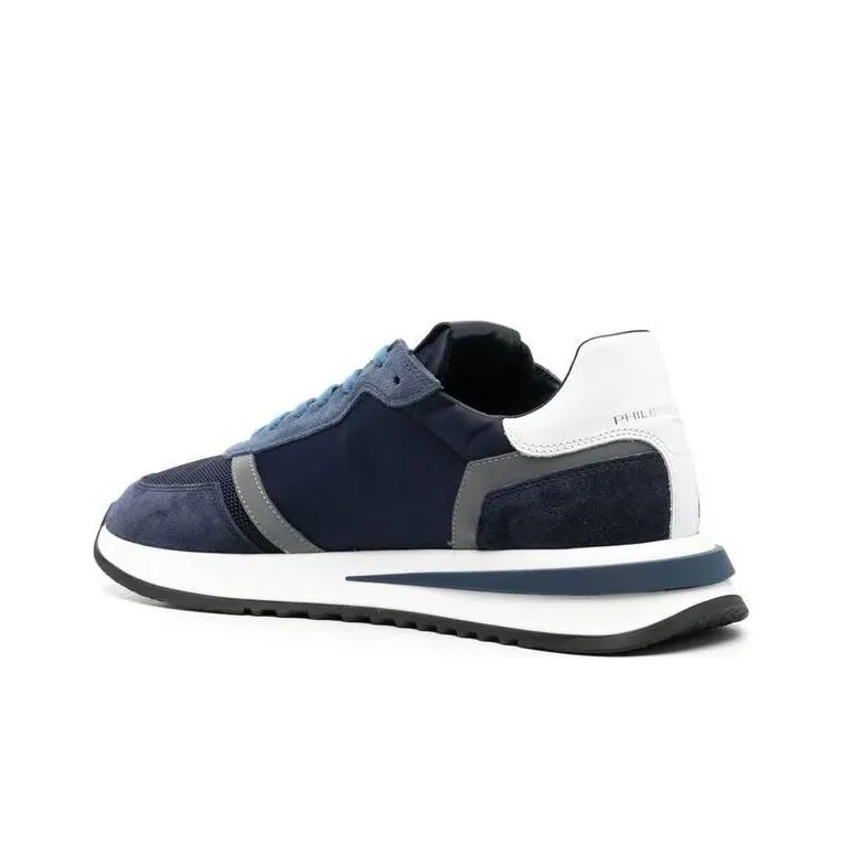PHILIPPE MODEL Paris Logo-patch Panelled Sneakers-2