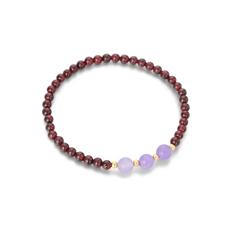 VIVIWELL Strawberry Quartz Bracelets Women's-4