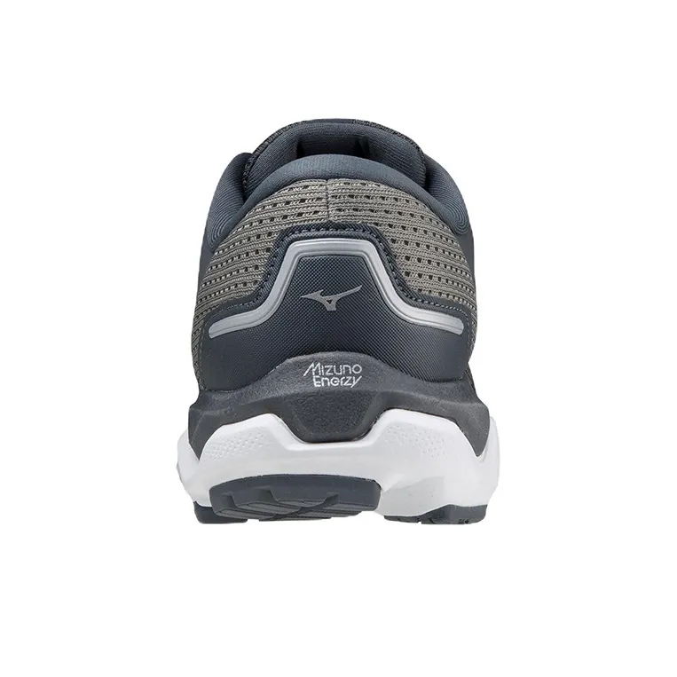 Mizuno Wave Horizon 5 Cozy Low Tops Gray White-3