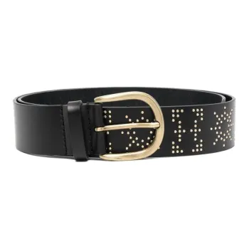 ISABEL MARANT Leather Belts Men Black