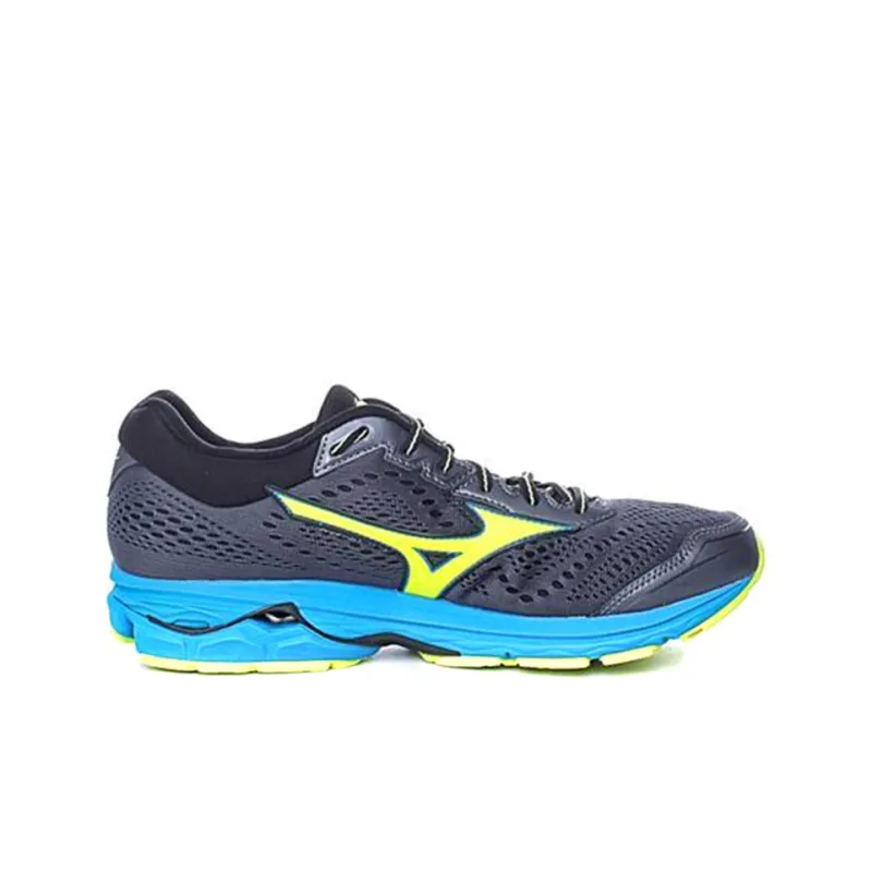 Mizuno Wave Rider 22 'Black Blue Yellow'-1