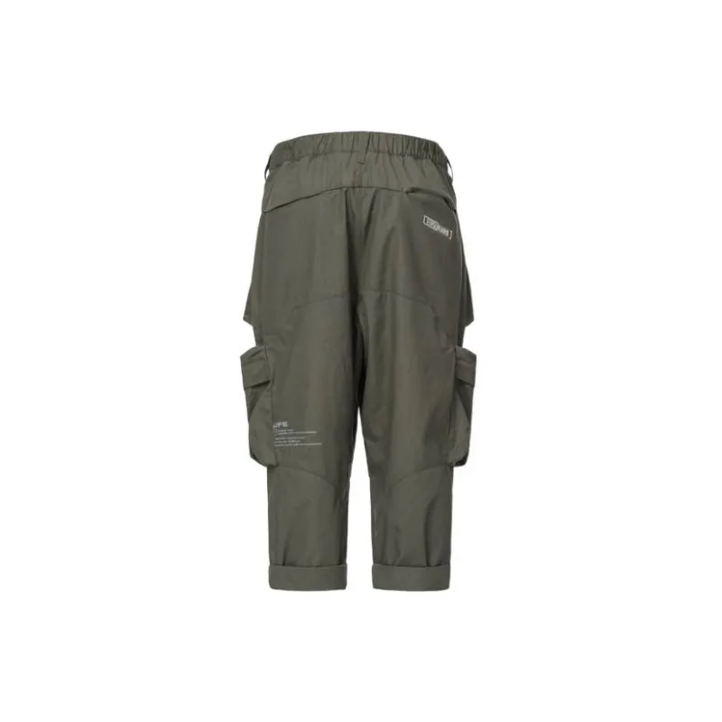 EVISU SS22 Casual Pants Men's Dark Gray-1