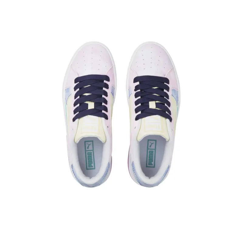 PUMA Cali Star Skateboard Shoes Women's Low-Top Pink/Blue/Purple-2