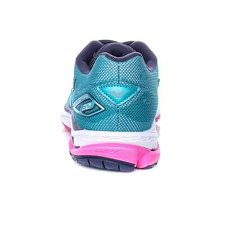 Mizuno Wave Rider 20 'Blue Pink White' Women's-3