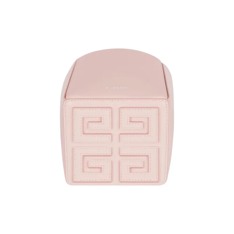 GIVENCHY Cut out Smooth Cow Leather Bucket Bag, Shoulder Bag, Handbag Mini Women's Light Pink-4