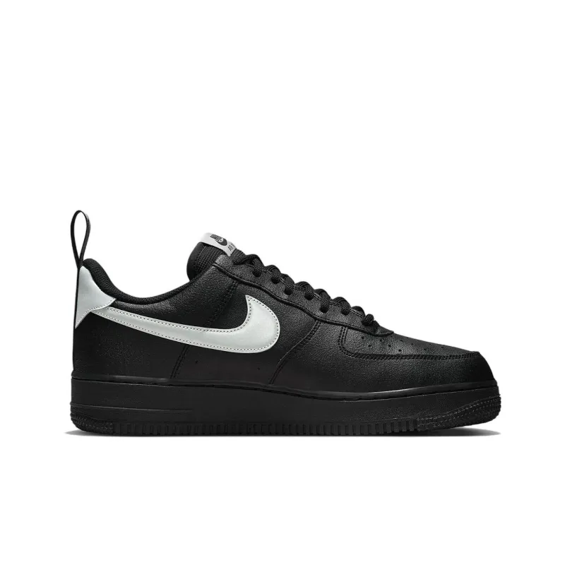 Nike Air Force 1 Low '07 LV8 Black Metallic Silver-1