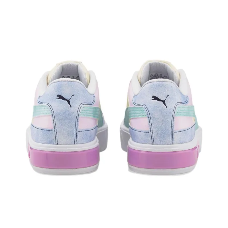 PUMA Cali Star Skateboard Shoes Women's Low-Top Pink/Blue/Purple-3