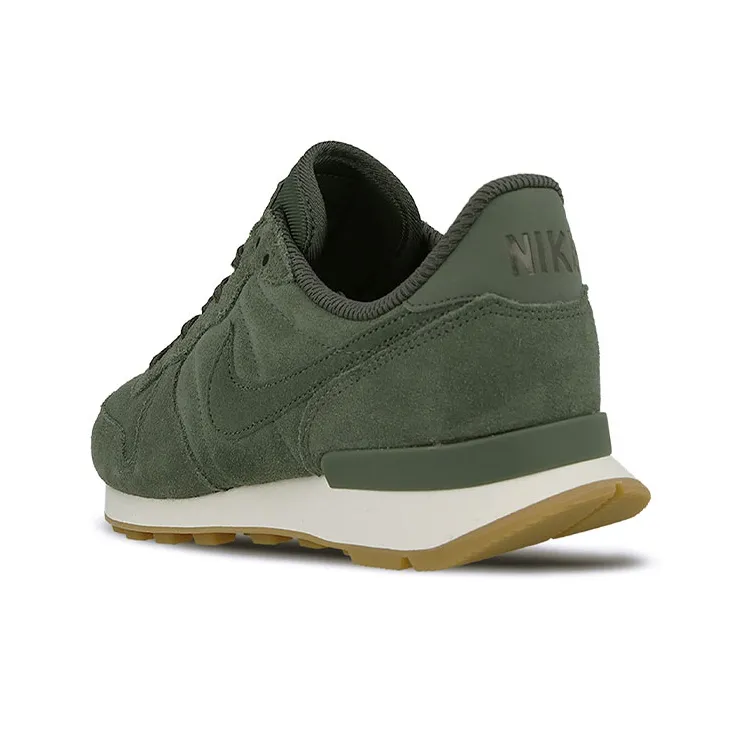 Nike Internationalist SE Cushioning Anti-Slip And Wear-Resistant Low-Top Casual Shoes Women's Olive Green-3