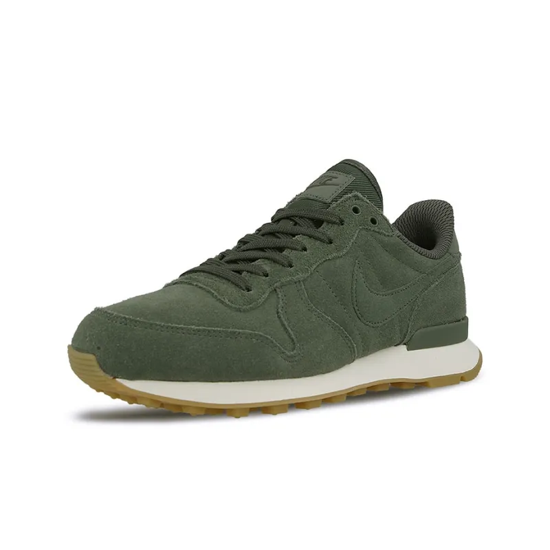 Nike Internationalist SE Cushioning Anti-Slip And Wear-Resistant Low-Top Casual Shoes Women's Olive Green-2