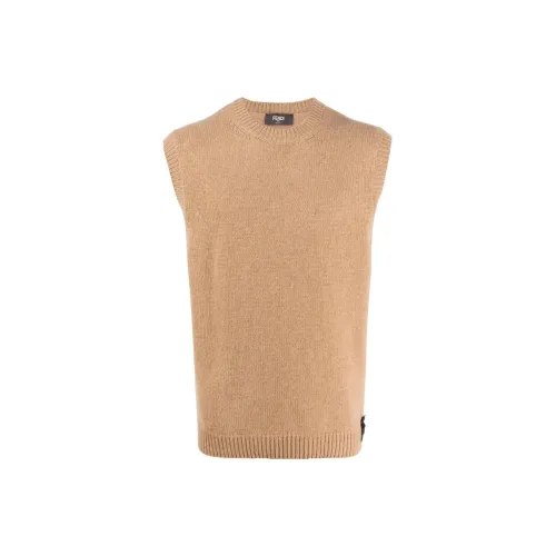 FENDI Vests Men Khaki