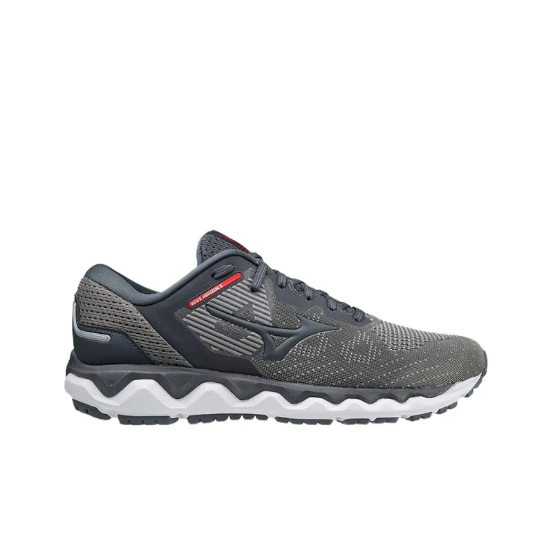 Mizuno Wave Horizon 5 Cozy Low Tops Gray White-1