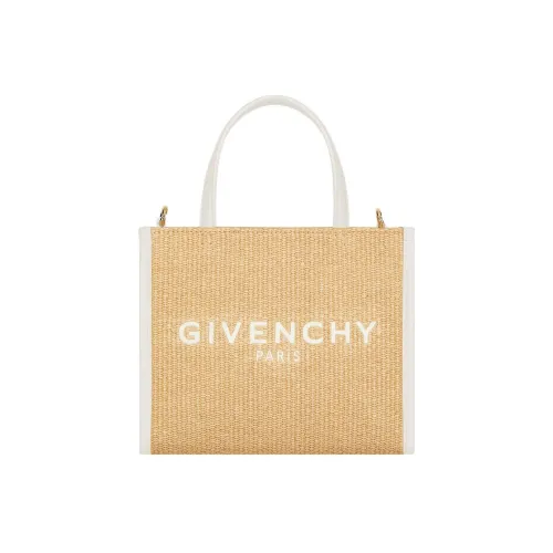 GIVENCHY Fabric Cow Leather Crossbody Bag Mini Women's Natural Brown