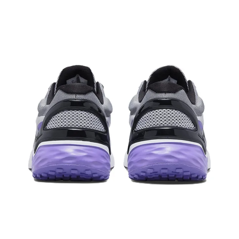 Nike Renew Run 3 Low Tops Gray Purple-4