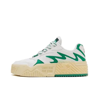 STARTER Skateboard Shoes Women's Low Top Green/White