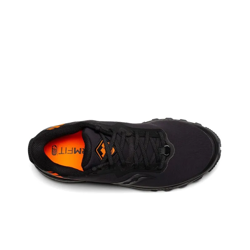saucony Peregrine ICE+ 'Black Vizi Orange'-3