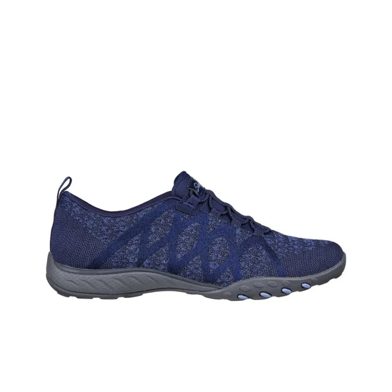 Skechers Breathe-Easy Casual Shoes Women's Low-Top Blue-1