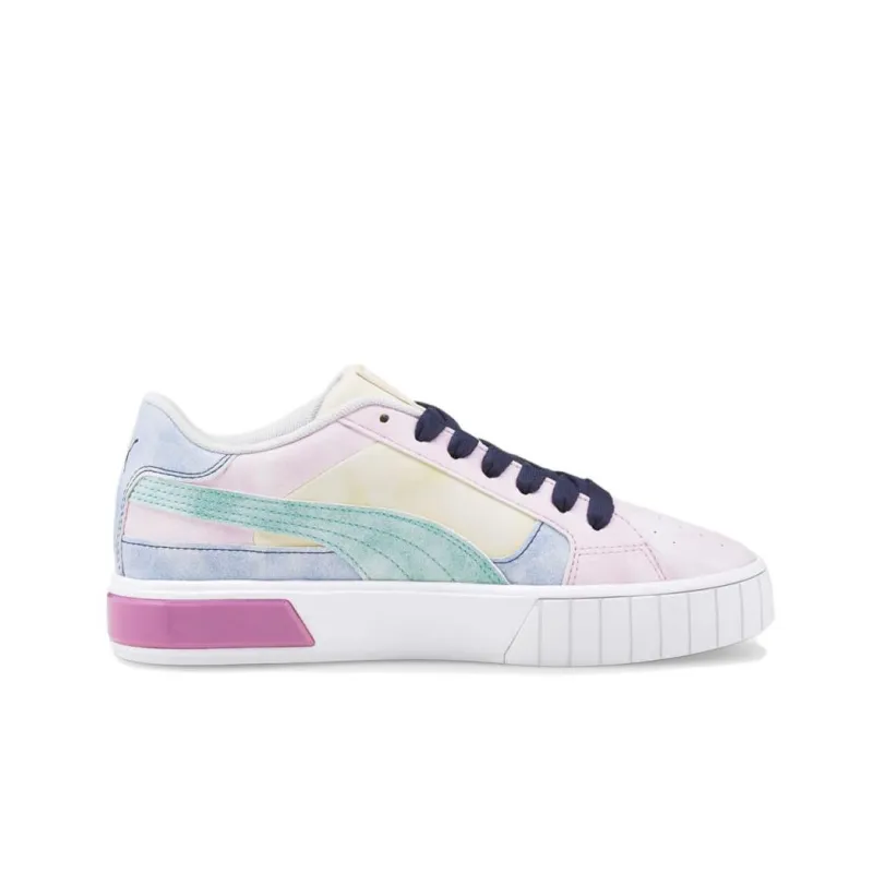 PUMA Cali Star Skateboard Shoes Women's Low-Top Pink/Blue/Purple-1