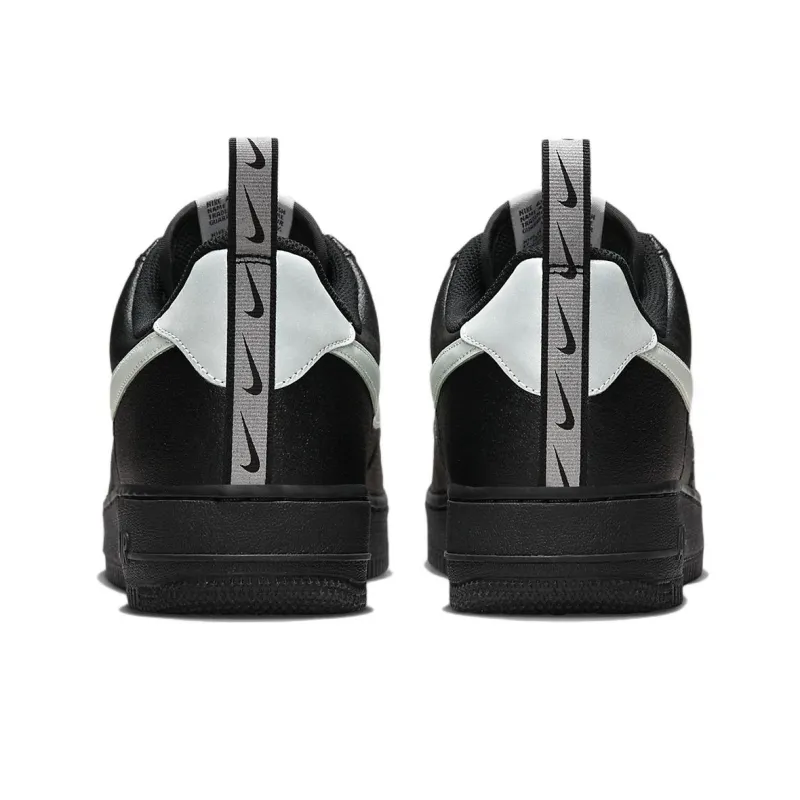 Nike Air Force 1 Low '07 LV8 Black Metallic Silver-3