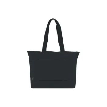 INCASE Eco Friendly Polyester Fabric Tote Bag Shopping Bag Laptop Bag Handbag Shoulder Bag Regular Unisex Black