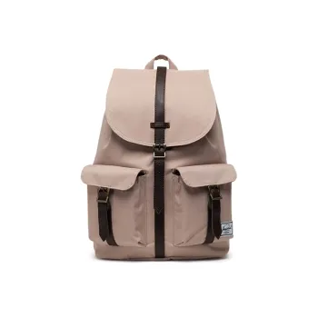 Herschel Polyester Travel Bags Backpack Unisex DAWSON Light Gray Brown/Mugwort Coffee