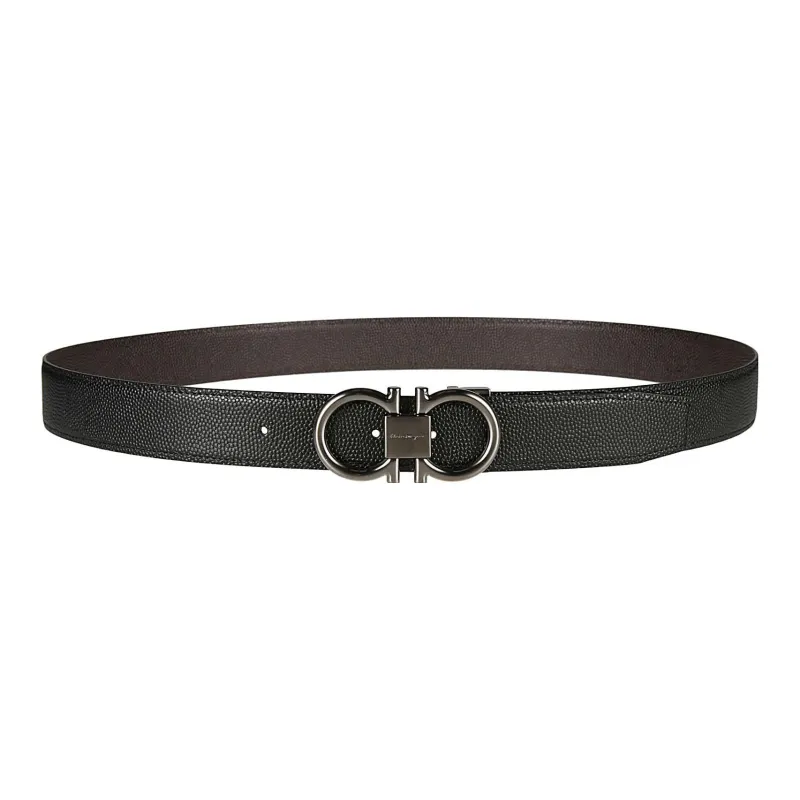 Ferragamo Reversible And Adjustable Gancini Belt-1