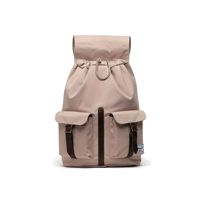 Herschel Polyester Travel Bags Backpack Unisex DAWSON Light Gray Brown/Mugwort Coffee-1