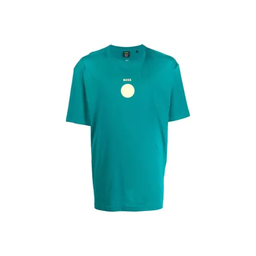 HUGO BOSS T-Shirts Men Green