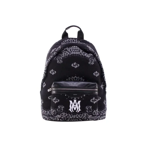 Louis Textile, Leather Backpack Women's Black