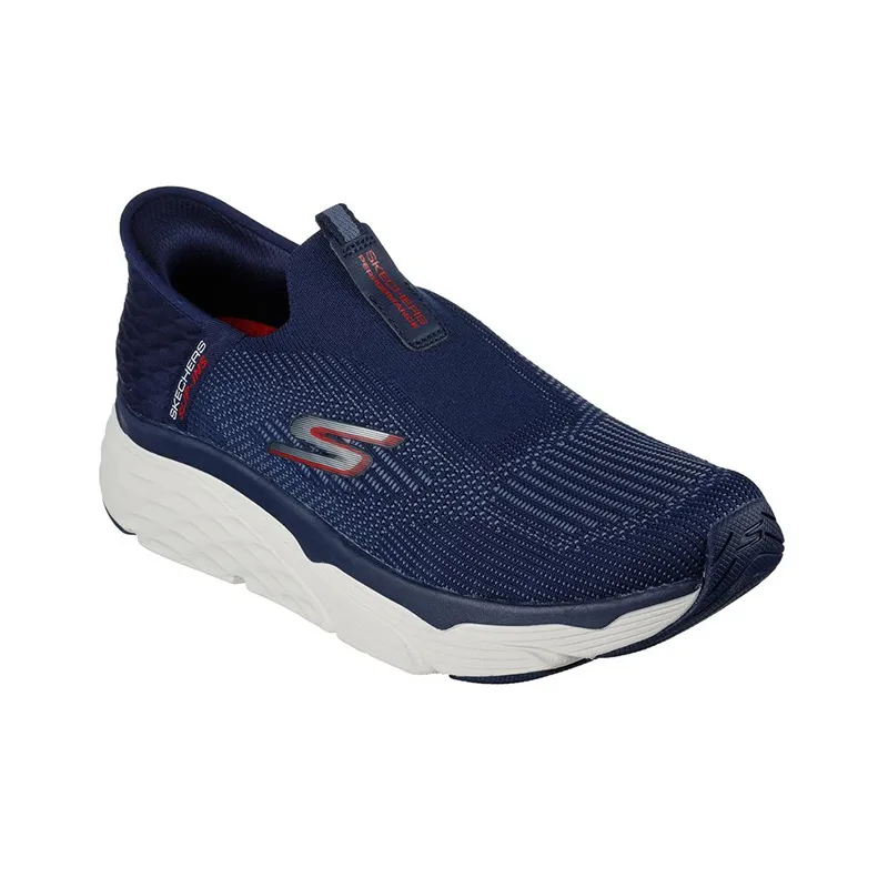 Skechers Max Cushioning Casual Shoes Men Low-Top Blue-2