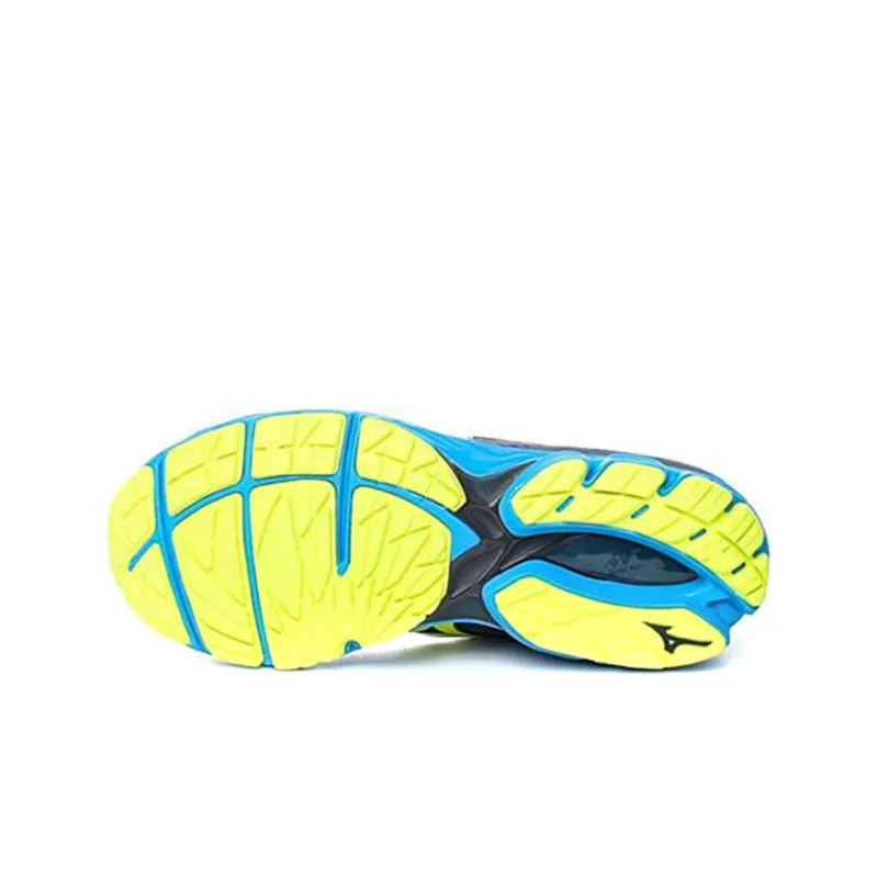 Mizuno Wave Rider 22 'Black Blue Yellow'-5