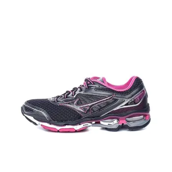 Mizuno Wave Creation 18 Low Tops Wear resistant Black Purple