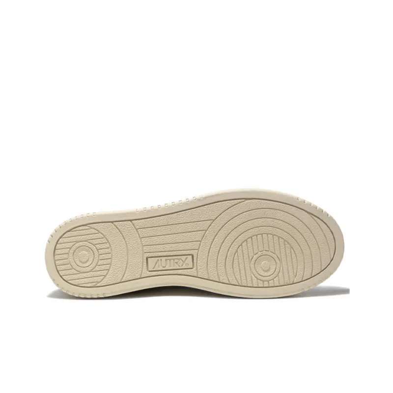 AUTRY Medalist Low 'White Suede Dark Blue'-3