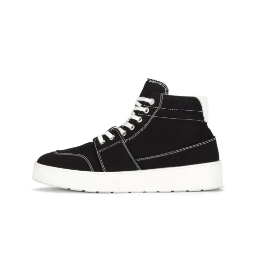 AMIPARIS Skateboard Shoes Men High-Top Black