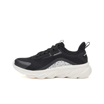 361° Running Shoes Women's Low Top Obsidian Black/Feather White