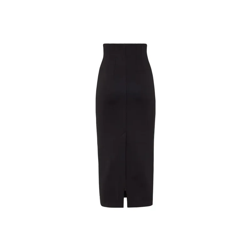 FENDI Casual Long Skirts Women's Black-1