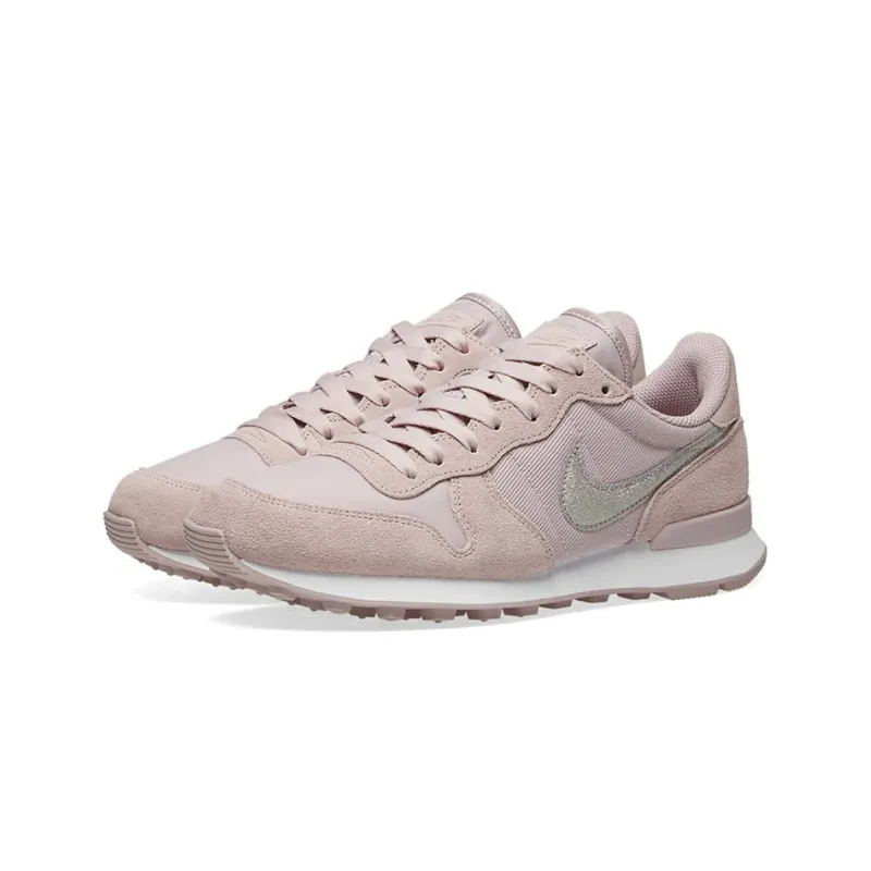 Nike Internationalist 'Particle Rose' Cushioning Anti-Slip And Wear-Resistant Low-Top Casual Shoes Women's Pink White-1