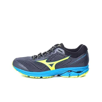 Mizuno Wave Rider 22 'Black Blue Yellow'